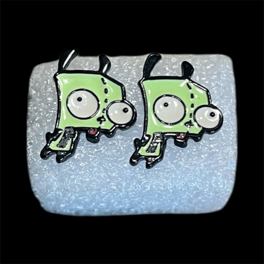INVADER ZIM - GIR Character Stud Earrings